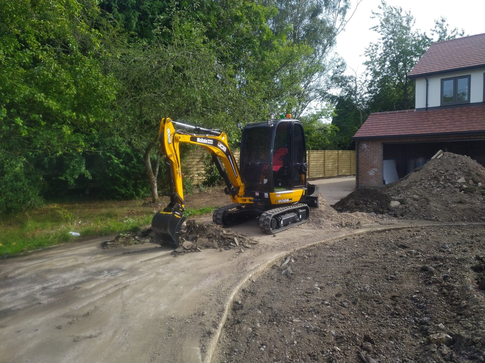 3t digger hire